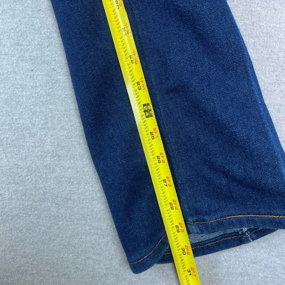 Vintage‎ Levis 505 Straight Leg Jeans Dark Wash Blue Denim Mens 32x29